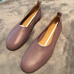 Everlane The Day Glove flats, mauve, 7 women’s